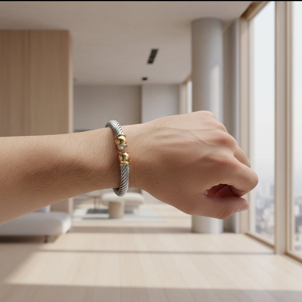 Energy Bracelet with Natural Stones - Balance & Positive Energy