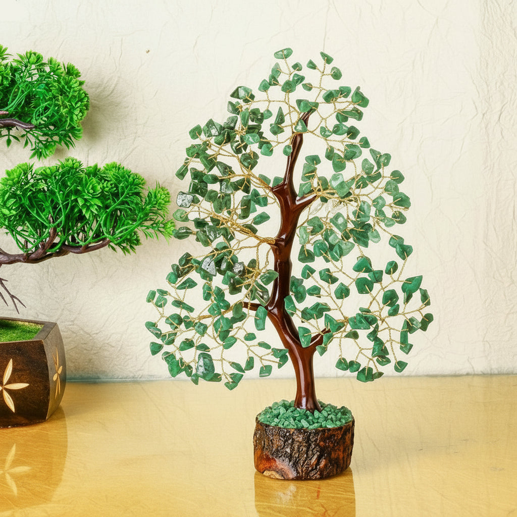 Green Aventurine Abundance Tree